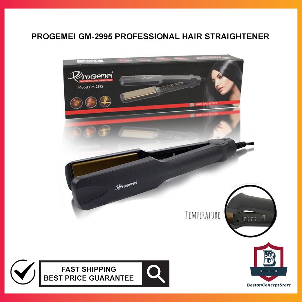 PROGEMEI GM 2995 PROFESSIONAL HAIR STRAIGHTENER Shopee Malaysia
