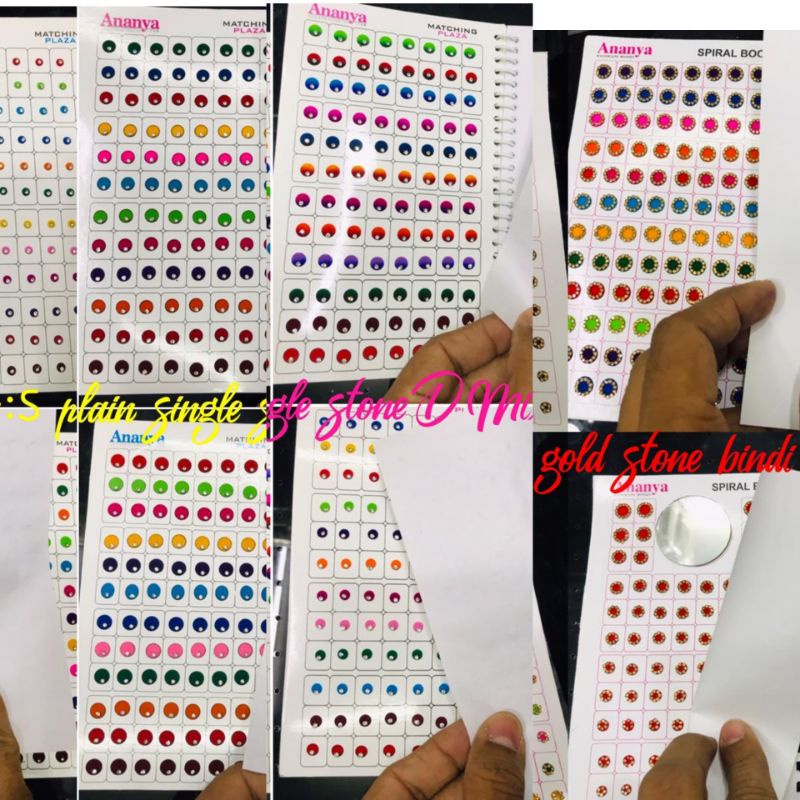 STONE WORK BINDI DESIGN | Shopee Malaysia