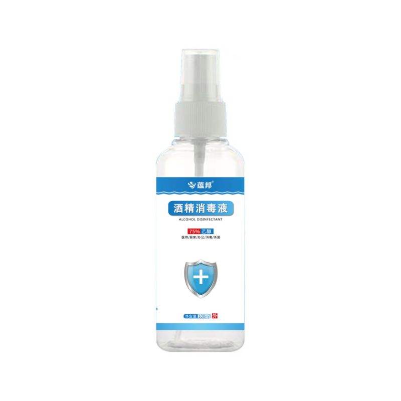 Hand Sanitizer Liquid Spray 100ml 500ml - 75% Alcohol - Small Portable ...
