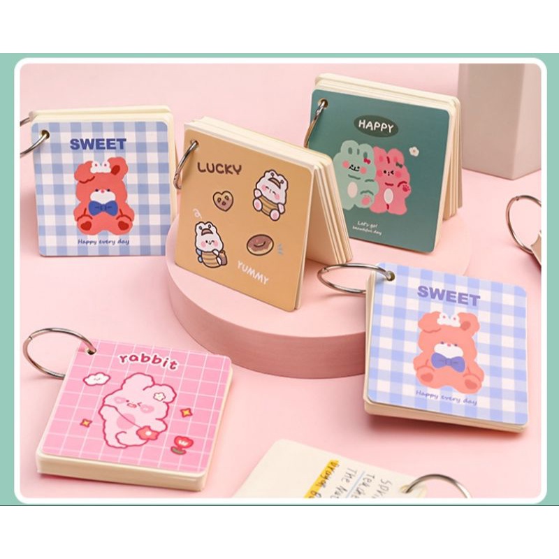 MINI KEYCHAIN BUKU NOTA/MINI KEYCHAIN NOTE BOOK | Shopee Malaysia