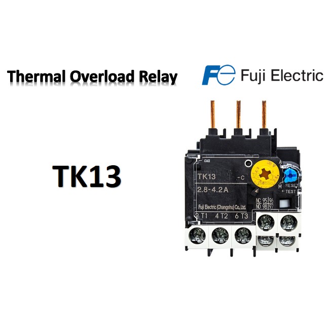 FUJI TOR TK13 Thermal Overload Relay Shopee Malaysia