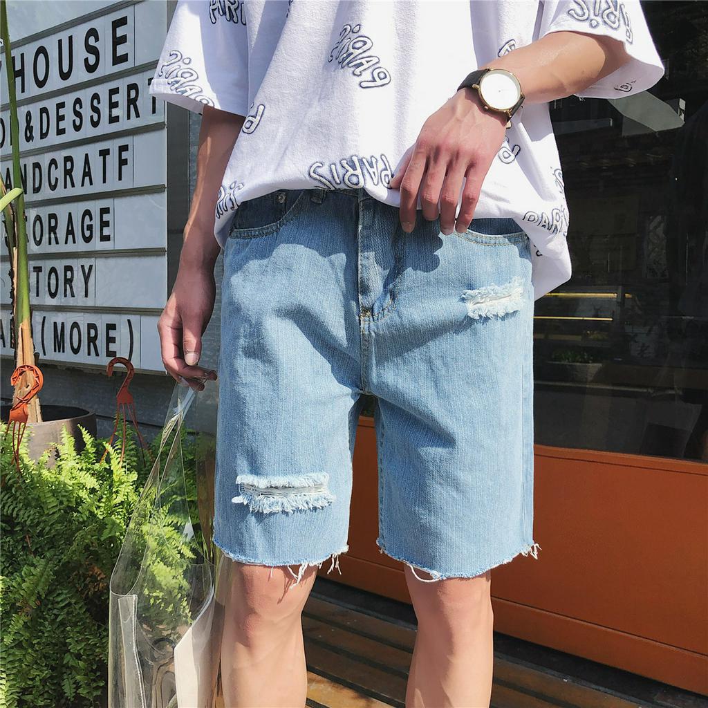 Mens urban denim on sale shorts