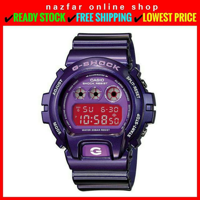 OFFER GSHOCK PURPLE DW6900 CC6 JAM MEN DIGITAL G SHOCK MURAH Shopee Malaysia