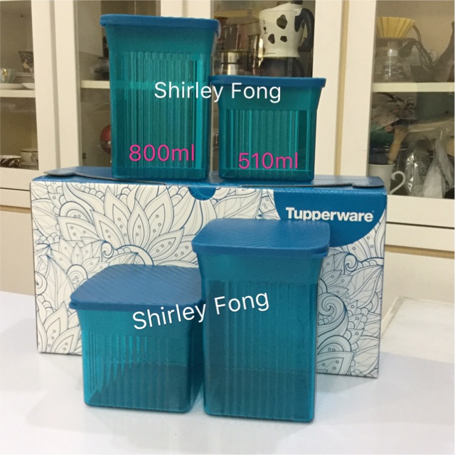Tupperware Elegant Square Set (2pcs) or (4pcs) | Shopee Malaysia