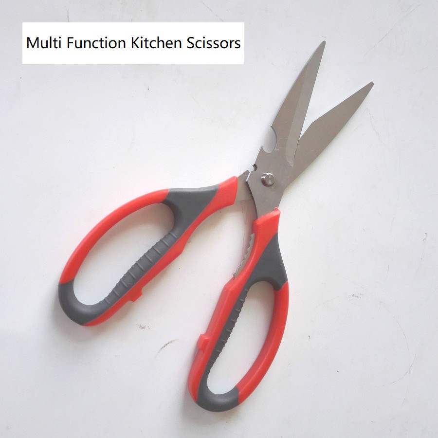 Gunting Ikan Dapur/ Gunting Ayam Multi Function Kitchen Scissor Gunting ...