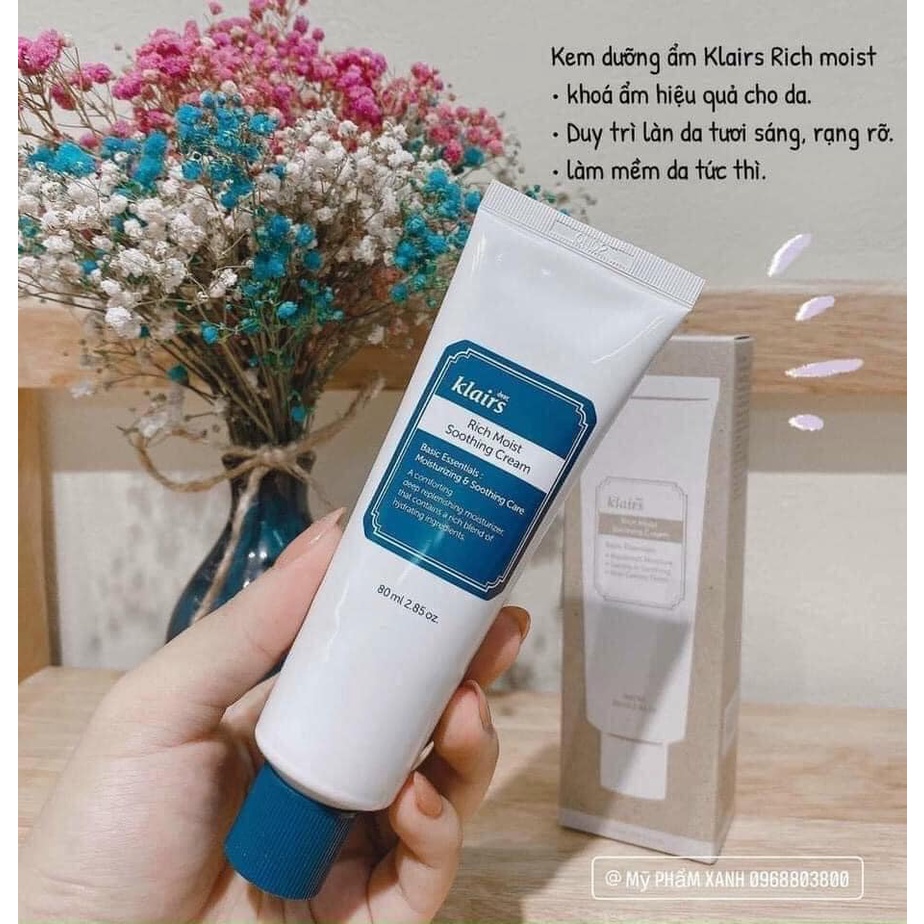 Klairs Rich Moist Soothing Cream | Shopee Malaysia