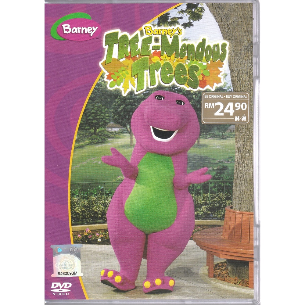 DVD Barney : Tree-Mendous Trees | Shopee Malaysia