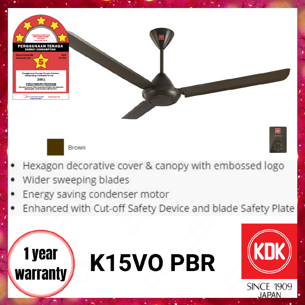 KDK K15V0 PBR 60