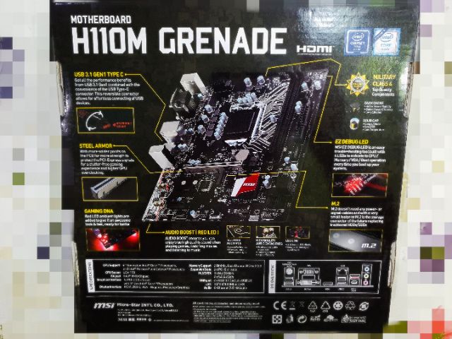 MSI H110M GRENADE Shopee Malaysia