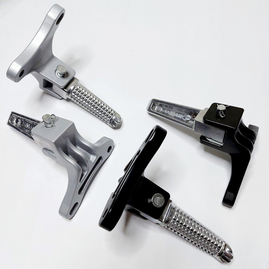 REAR FOOTREST EGO PNP Y16ZR , Y15ZR , LC135 , LAGENDA FULLSET (ALLOY