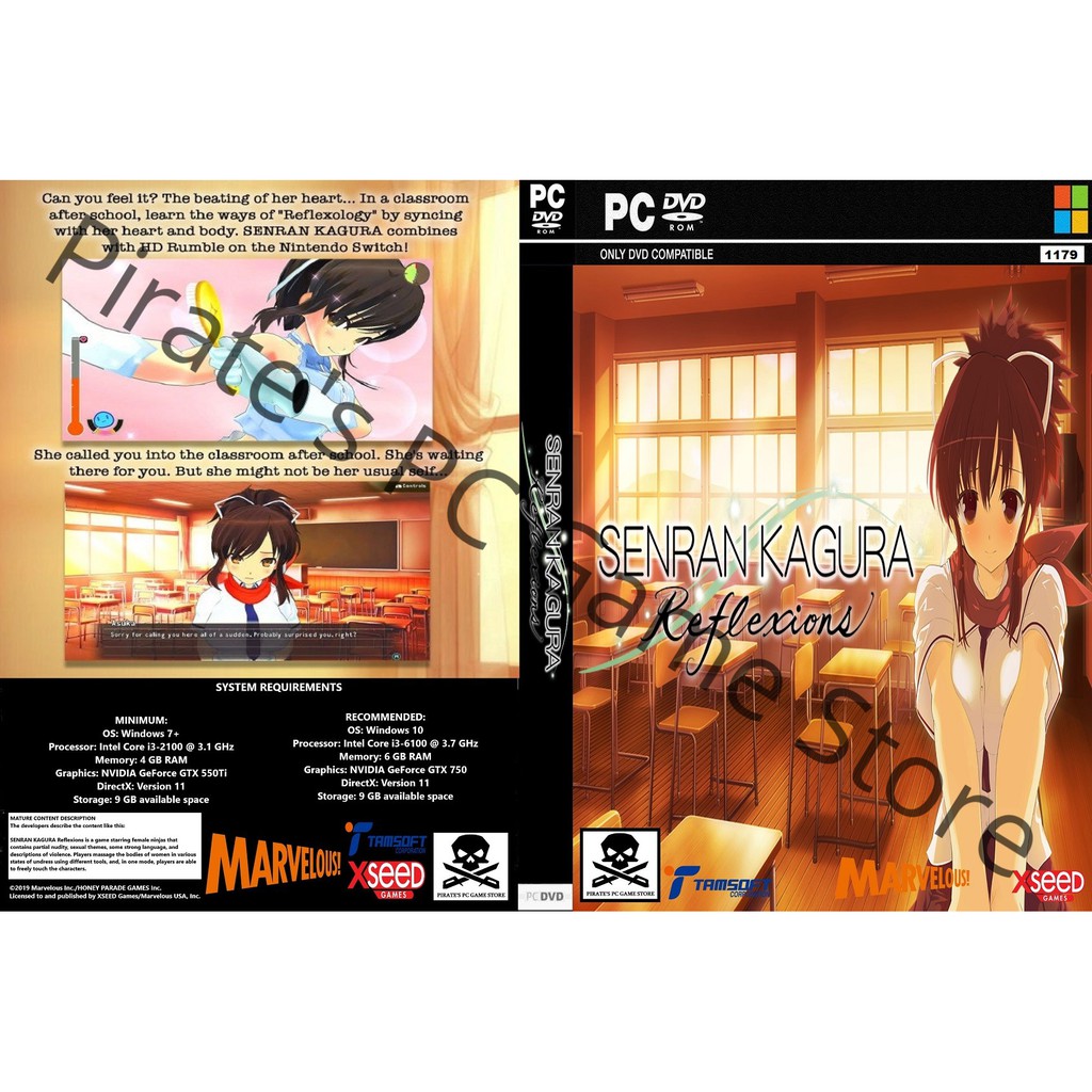 How long is Senran Kagura Reflexions - Murasaki Reflexions Course &  7-Outfit Set?