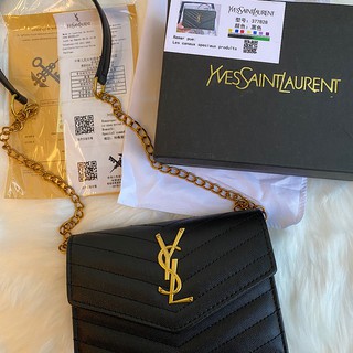 SOLD) Brand New Ready Stock YSL WOC in Black with GHW YSL Kuala Lumpur  (KL), Selangor