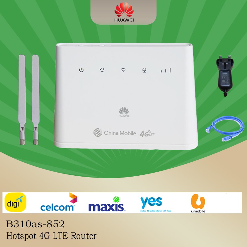 Modified Unlimited Hotspot Huawei B310 4g Router B310as 852 4g Lte To Wifi Router With Aio 30 8481