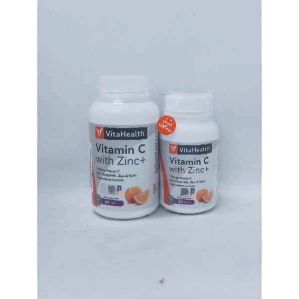 VitaHealth Vitamin C with Zinc + 60's+30's Shopee Malaysia