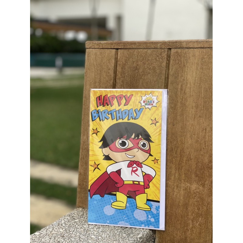 Ryan’s World Birthday Card | Shopee Malaysia