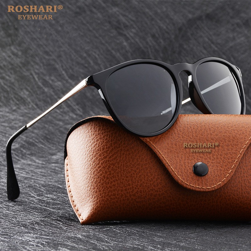 Roshari A29 Round Polarized Sunglasses For Women And Men S Hd Eyewear Accessories Cermin Mata