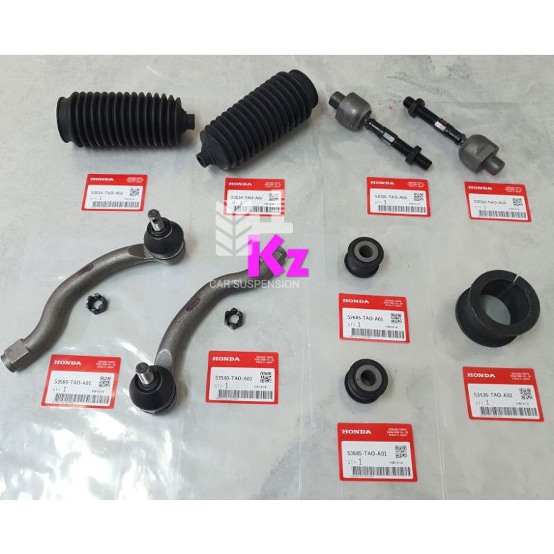 1 SET 9PCS-STEERING REPAIR KIT(STEERING BUSH SET/COVER/RACK END/TIE ROD ...