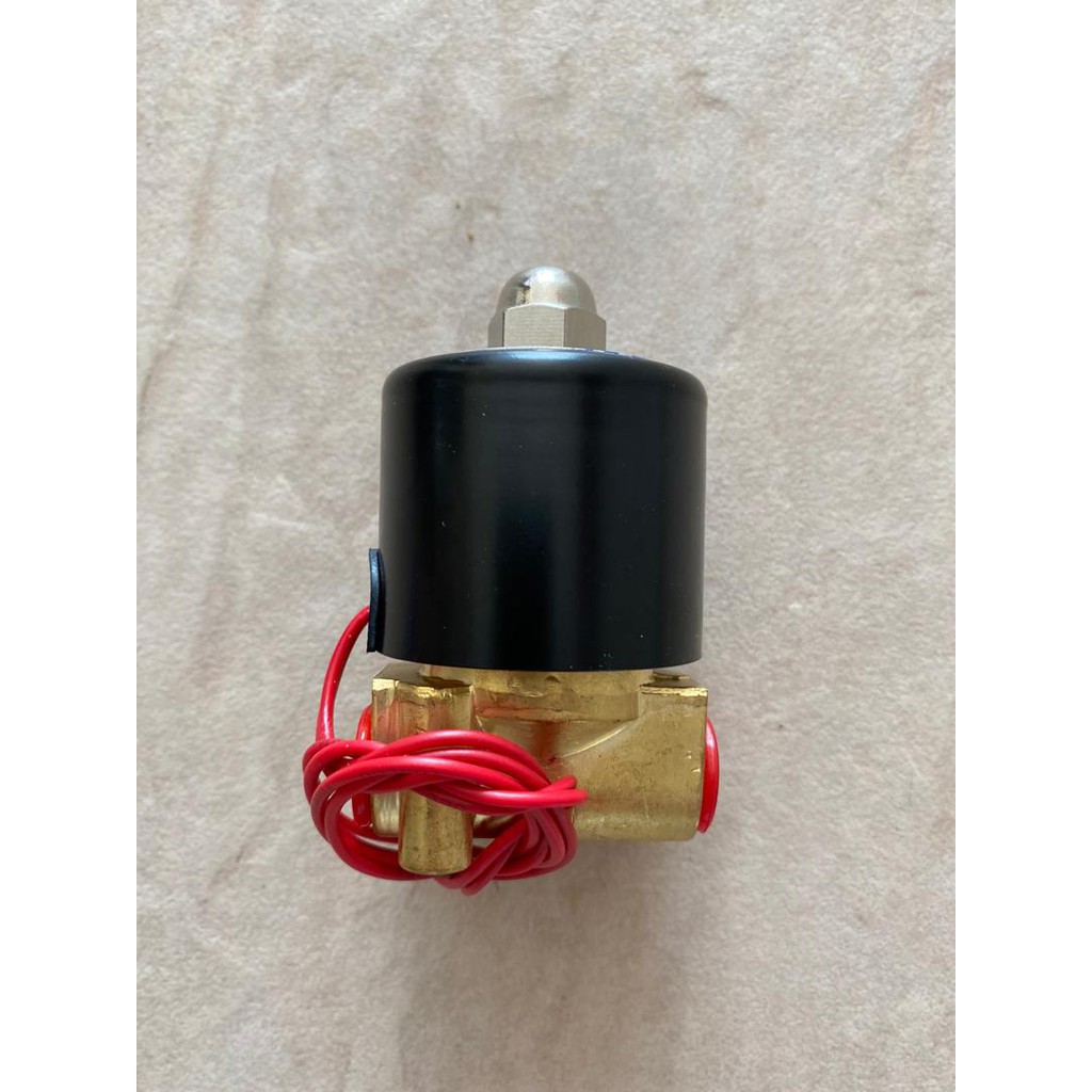 2W Electric Solenoid Valve for Water Air Oil Gas Normally Closed Direct ...