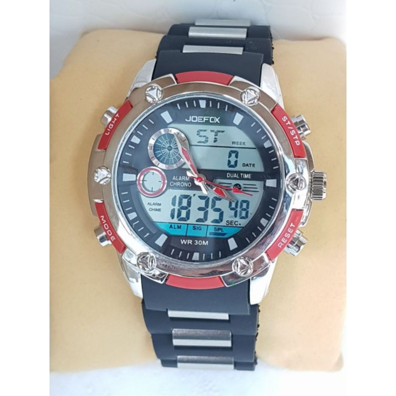 DJT JOEFOX WATCH MILITARY TACTICAL LED LIGHTS DATE AND DAY FUNCTION Shopee Malaysia