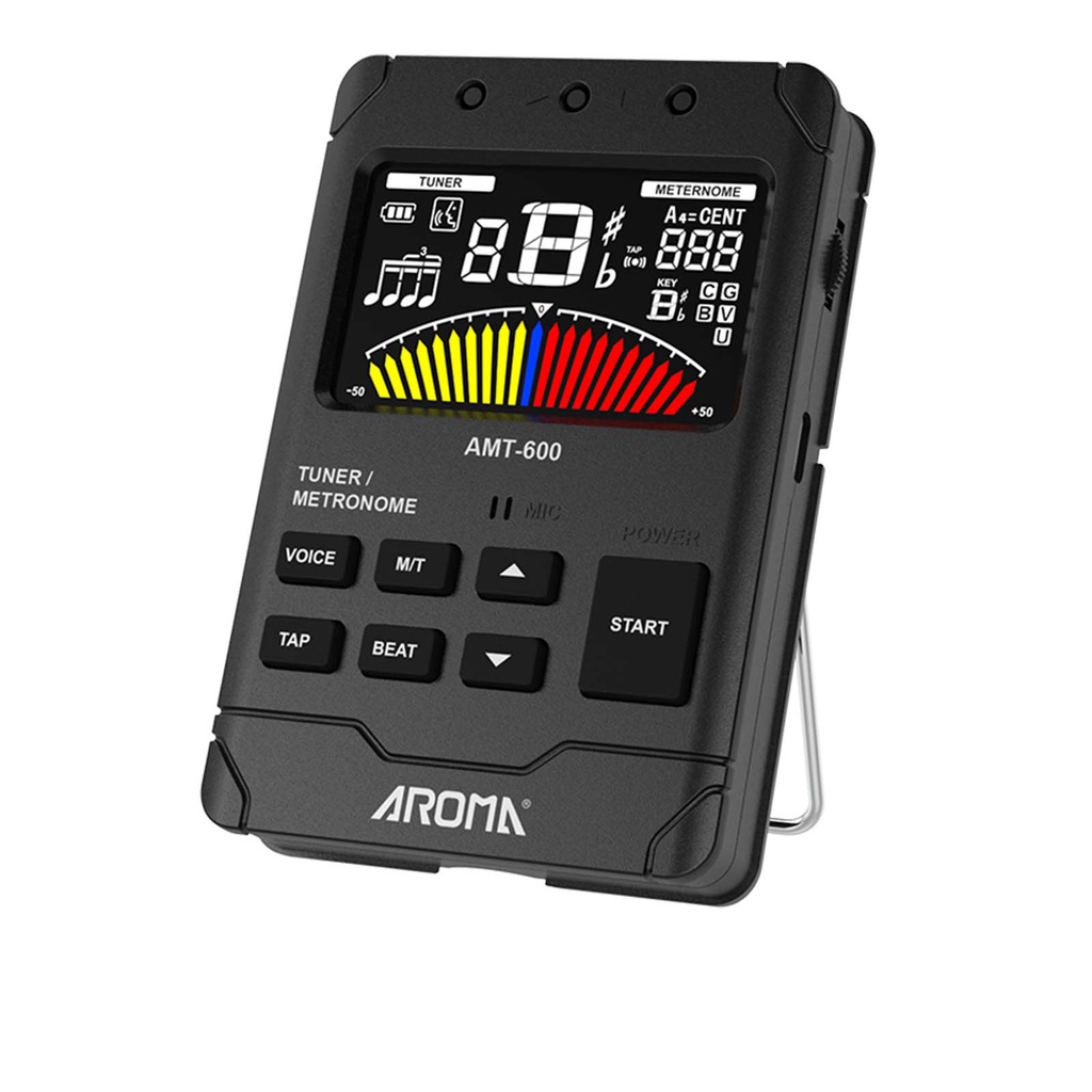 AROMA AMT-600 3in1 Chromatic Electric Metronome /Tuner/Tone Generator ...