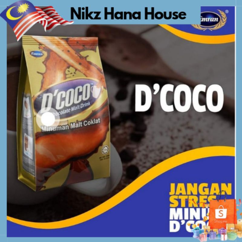 Minuman Cokelat D,COCO/Chocolate Drink/Choclate Malt 1.8 kg (Emran ...