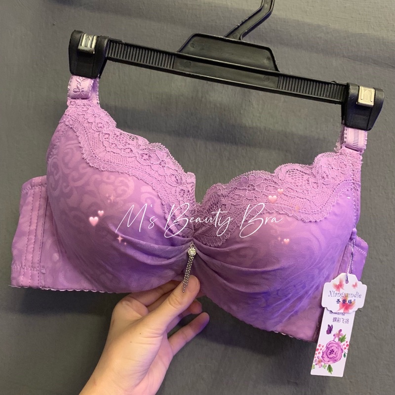 🇲🇾 Ready Stock Push Up Bra（No Wired）（3 Hooks）（Span Tebal