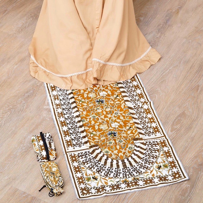 Raudhah MOTIF TRAVELING SAJADAH RAWDAH MOTIF TRAVEL SAJADAH | Shopee ...
