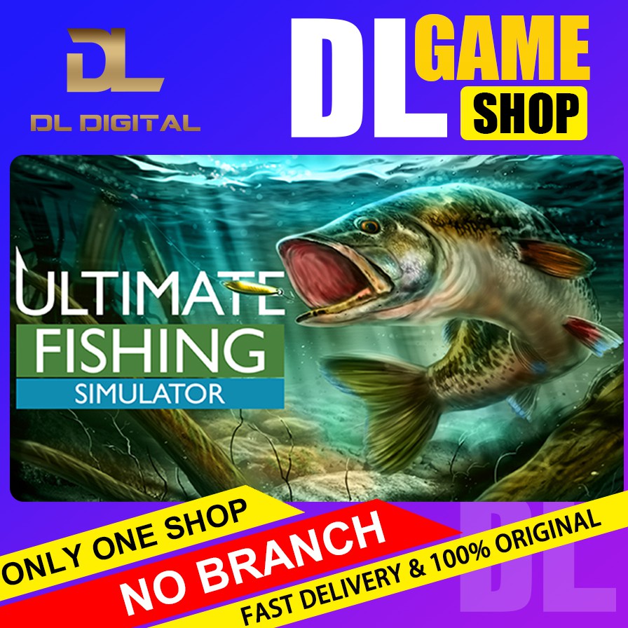 Ultimate fishing simulator pc steam original game shopee malaysia