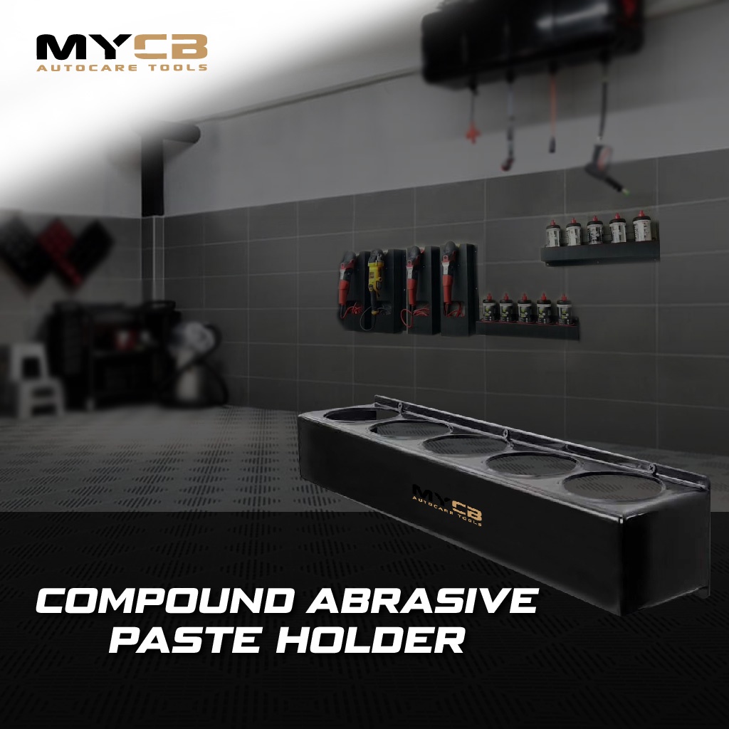 MYCB Compound Holder Abrasive Paste Holder Wall Mounted Auto Detailing ...