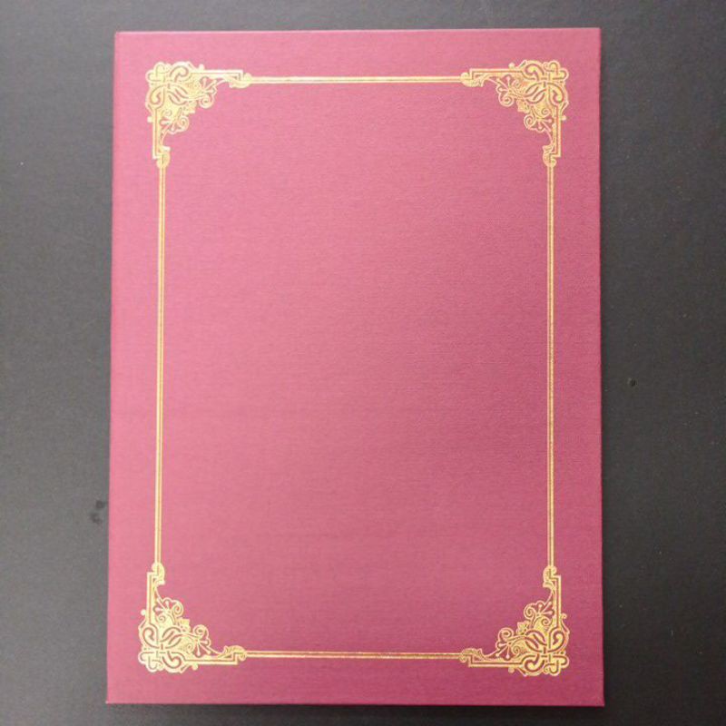 A4 HARD COVER CERTIFICATE/SIJIL HOLDER Shopee Malaysia