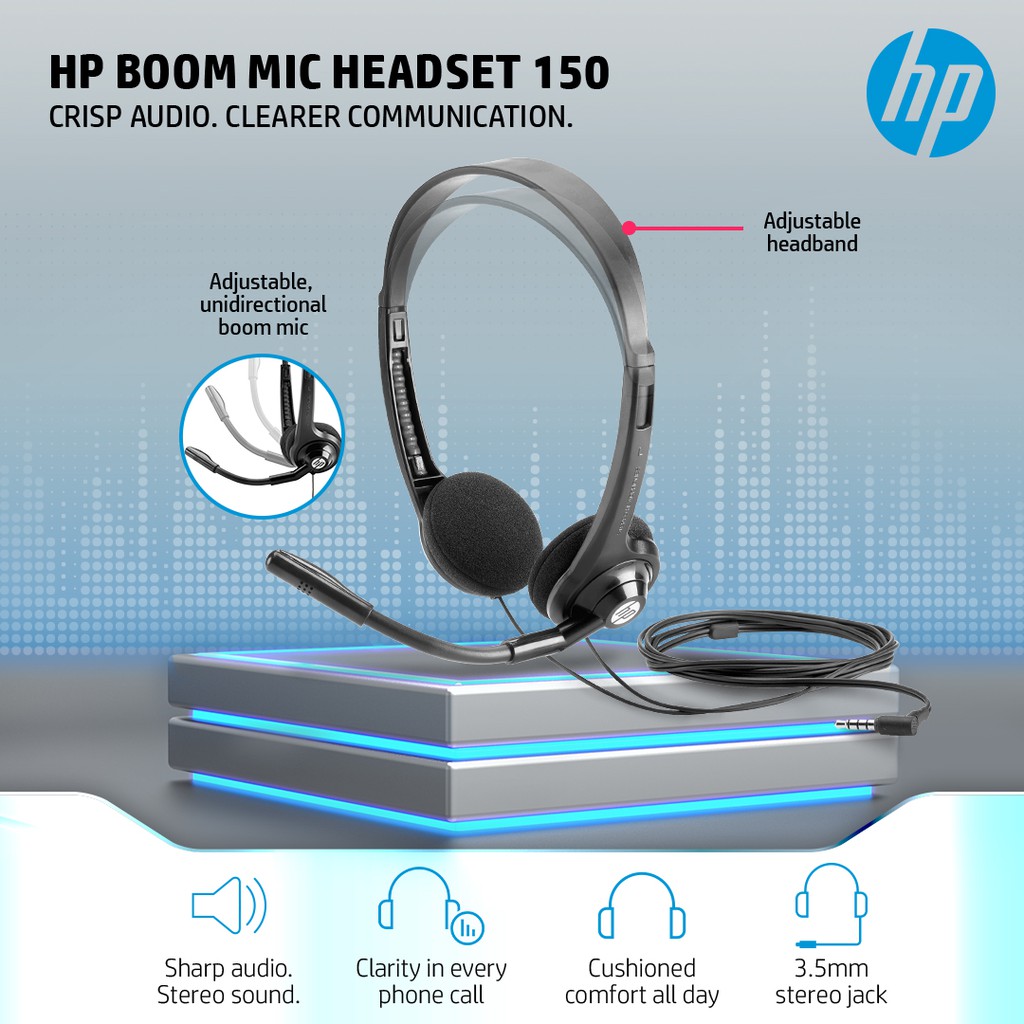 HP H150 WIRED GAMING HEADSET HEADPHONE Shopee Malaysia