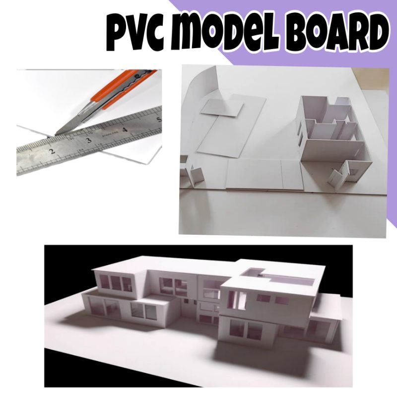 pvc model board（white/black) | Shopee Malaysia