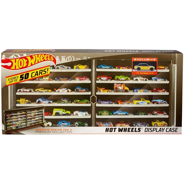 Hot wheels display cheap case datsun 510