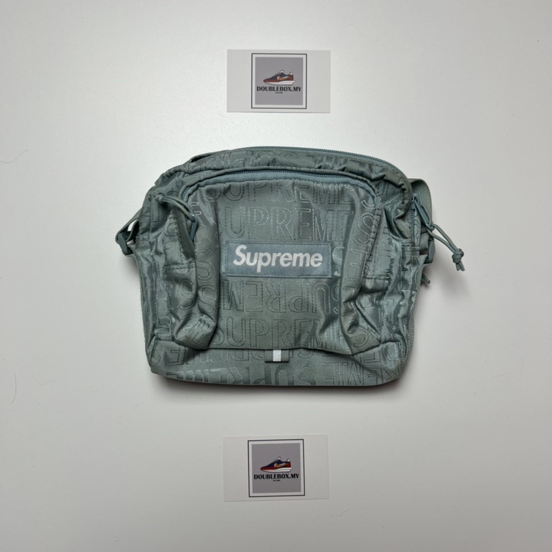 NEW Supreme 22FW Shoulder Bag Silver