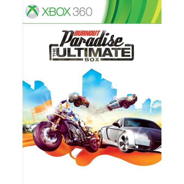 XBOX 360 GAMES BURNTOUT PARADISE THE ULTIMATE BOX (FOR MOD /JAILBREAK