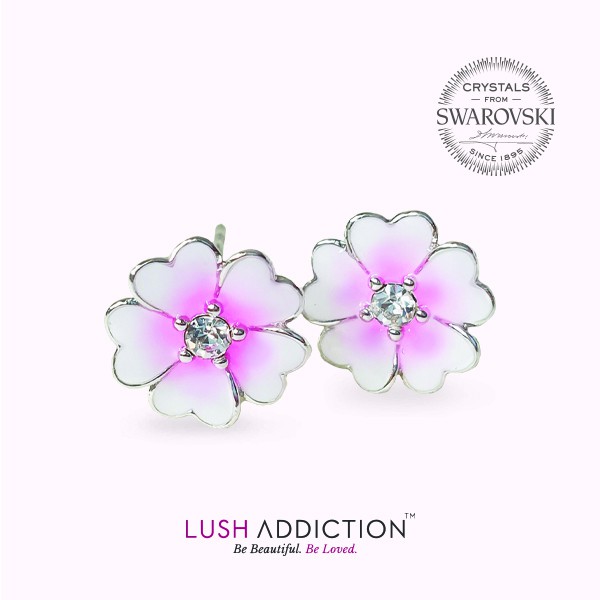 LUSH ADDICTION Primrose Earrings | Crystals from Swarovski® | Shopee ...