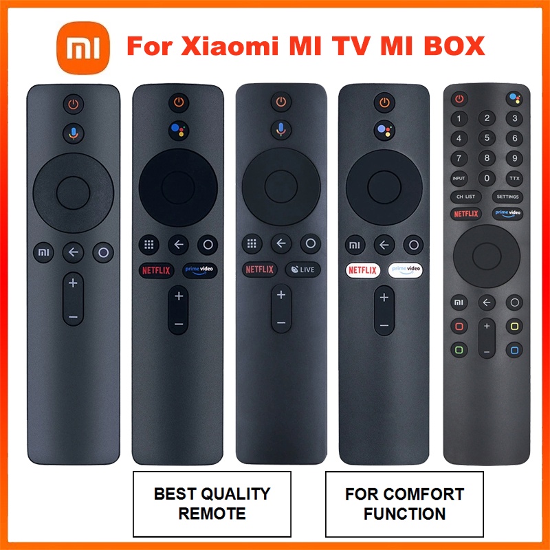 New Remote For Xiaomi Mi TV Box S BOX 3 MI TV 4X Voice Bluetooth Remote ...