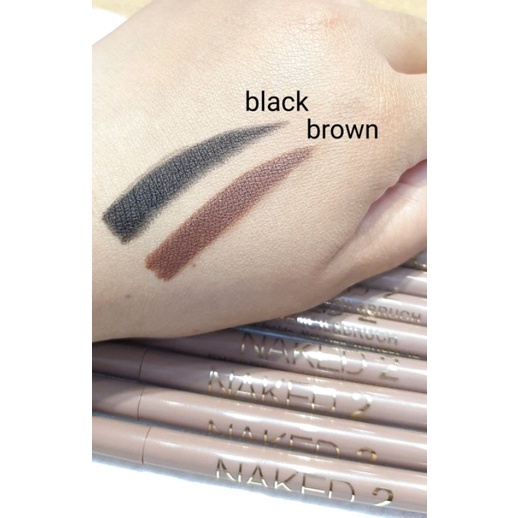 Naked Eyebrow Pencil Rm Pack Pcs Shopee Malaysia