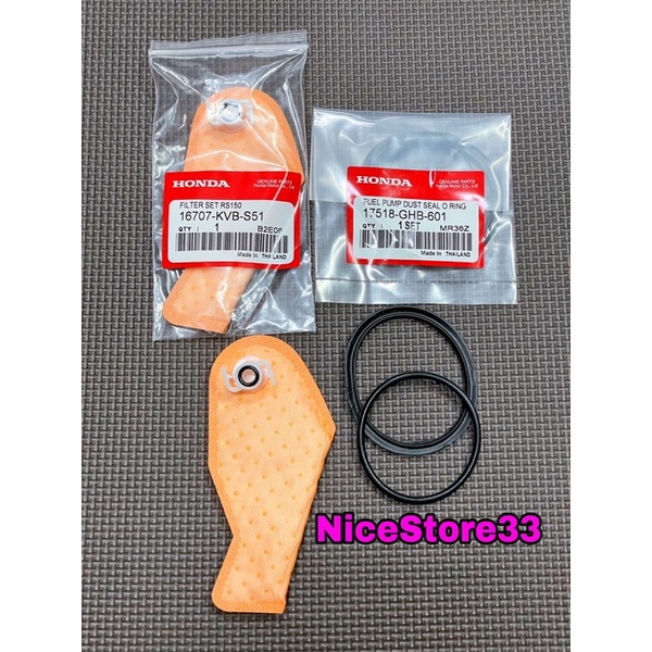 Fuel Pump Filter RSX RS150 Beat Fi RS Genuine Parts Honda Fuel Filter Thailand Shopee Malaysia