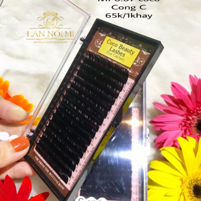 Coco 0.07 black eyelashes, super soft, super sticky (mink fur) | Shopee ...