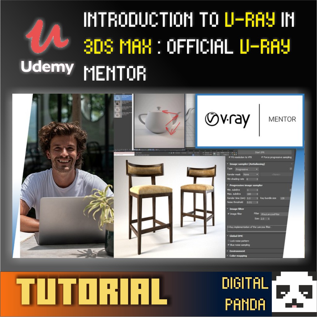 [ FULL TUTORIAL] INTRODUCTION TO V-RAY IN 3DS MAX : OFFICIAL V-RAY ...