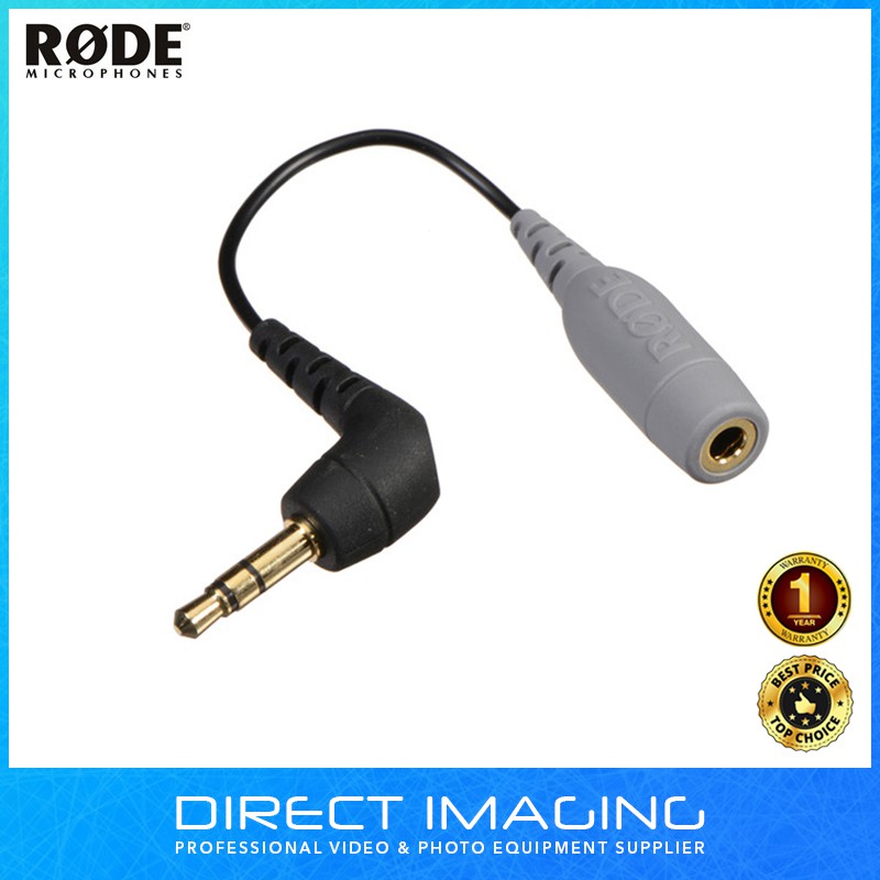 RODE SC3 3.5mm TRRS to TRS Adaptor for SmartLav