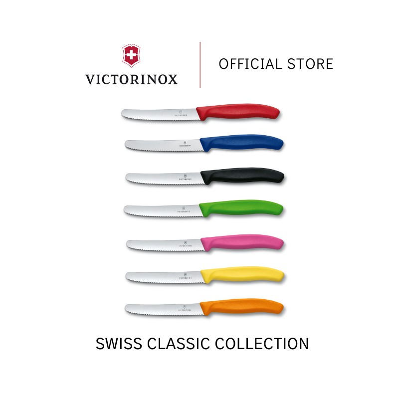 Victorinox Swiss Classic Tomato & Table Knife Wavy Edge (11cm