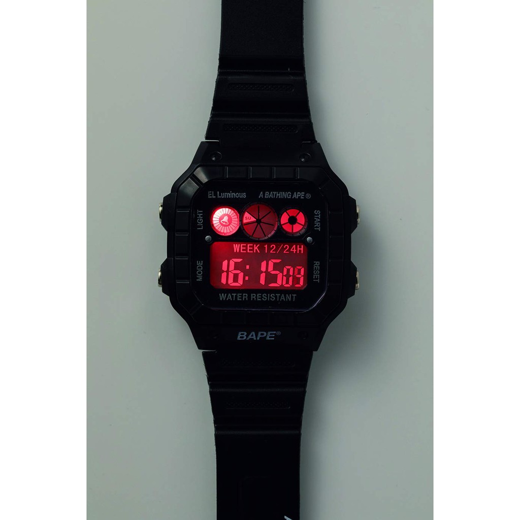 READY STOCK A BATHING APE 2020 SUMMER COLLECTION Digital Watch Shopee Malaysia