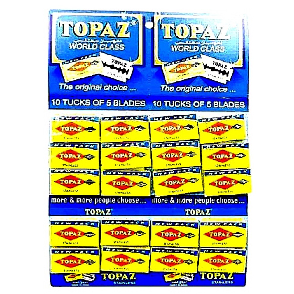 Topaz Razor Cart HC Blade (5's x 20) | Shopee Malaysia