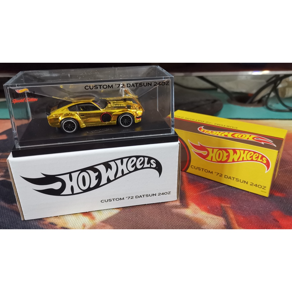 2021 Hot Wheels Red online Line Club RLC CUSTOM ‘72 Datsun 240Z Gold