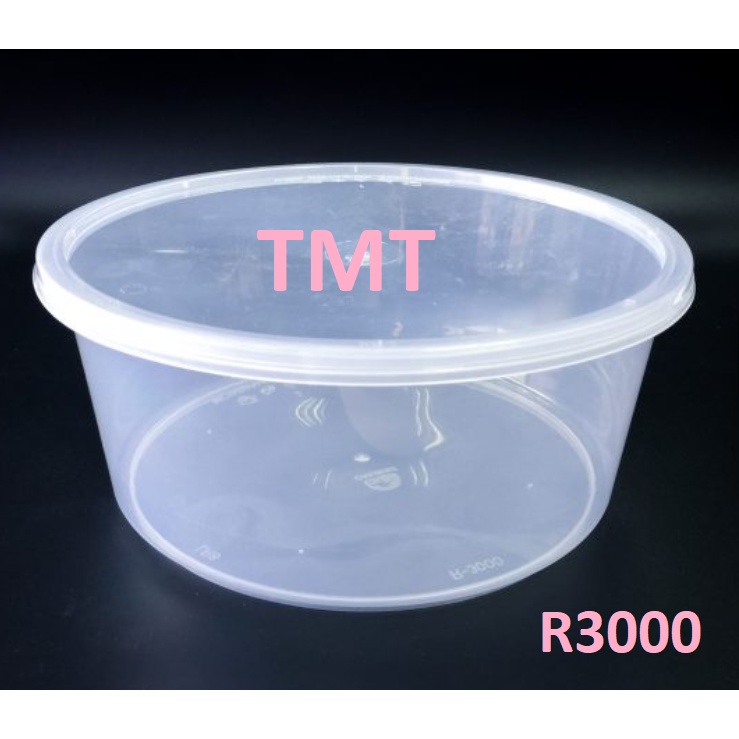 *READY STOCK*CB WARE R3000 DISPOSABLE ROUND MICROWAVEABLE CONTAINER # ...