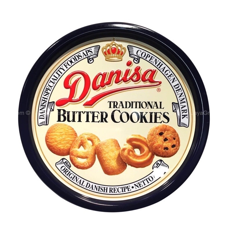 Danish Danisa Butter Cookies Original Biskut Mentega Original 368g