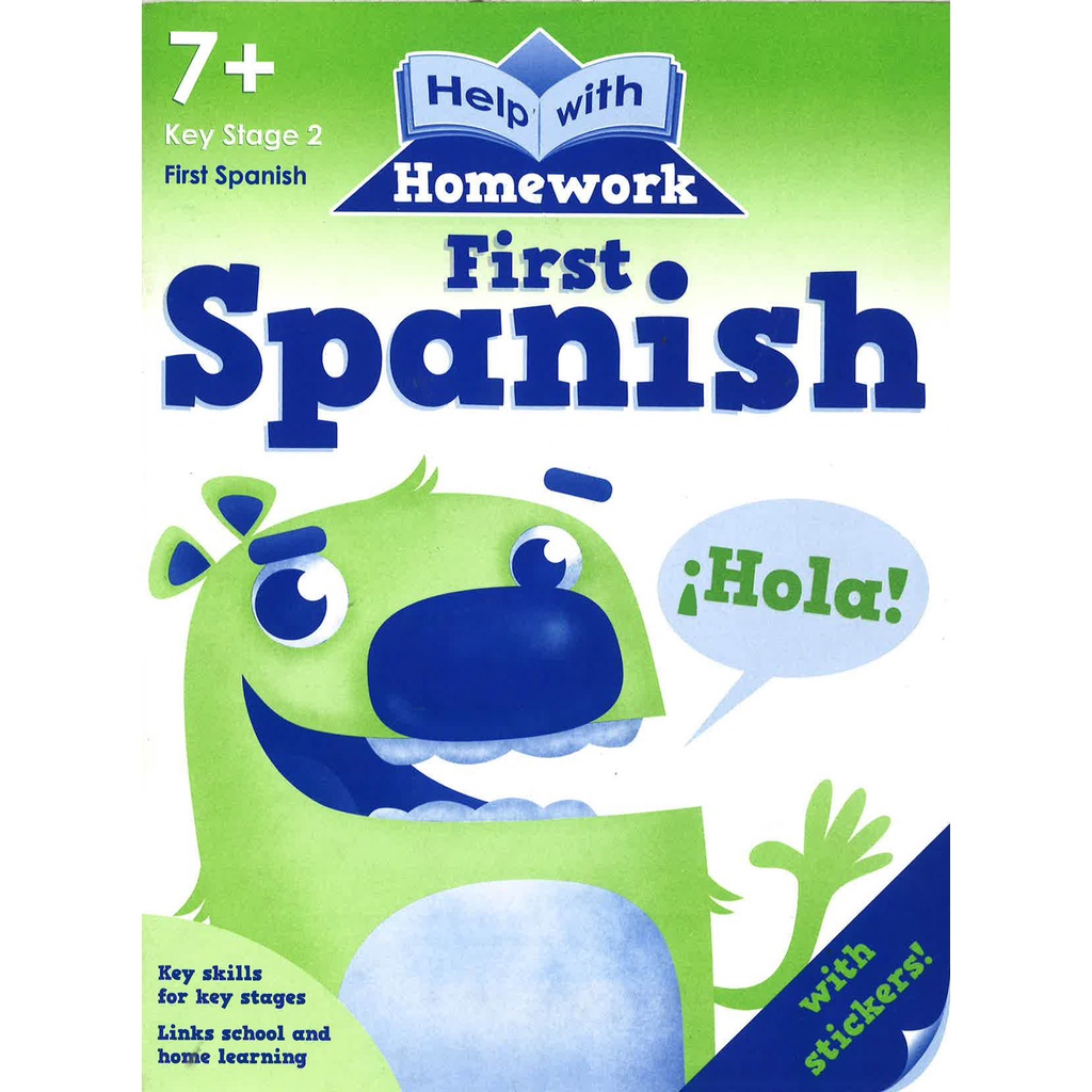 (BX) Help With Homework First Spanish (ISBN:9781849589017) | Shopee ...