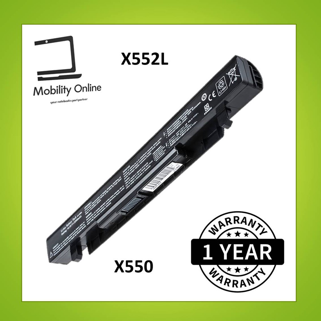 ASUS X552L R510L R510E Notebook Laptop Battery | Shopee Malaysia